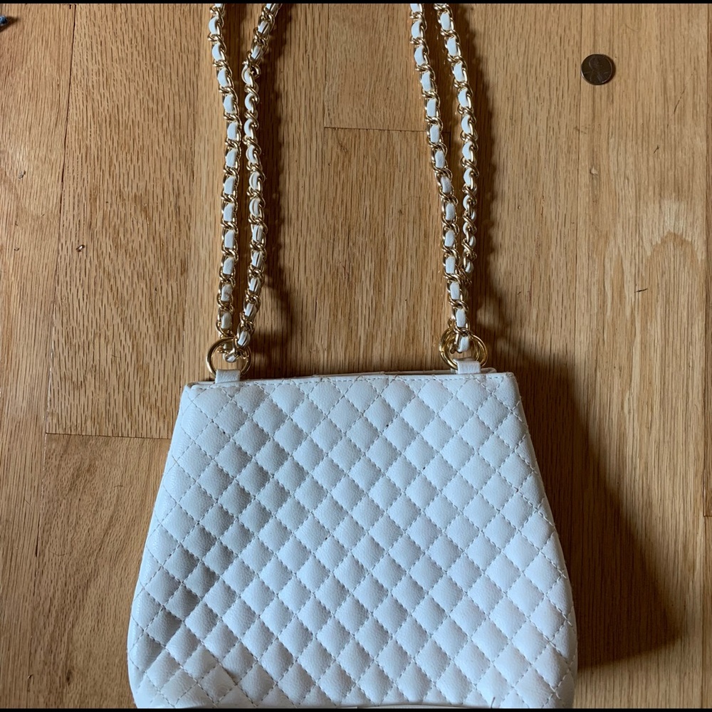 White mini bag